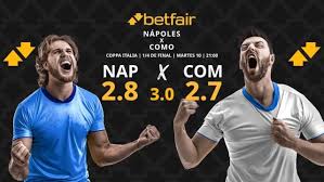 Nápoles - Como: horario, dónde ver, pronósticos y estadísticas