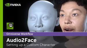 Audio2Face Setting up a Custom Character