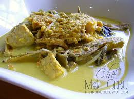 2) kelapa diparut, dikeluarkan santannya 1½ 9elas. Gulai Pedas Jantung Pisang Dapur Tanpa Sempadan