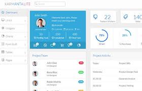Maybe you would like to learn more about one of these? Karmanta Lite Free Bootstrap 3 Admin Template On Behance