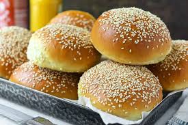 beautiful burger buns