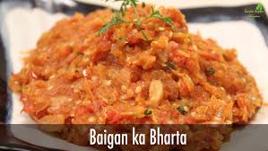 Baingan Ka Bharta Sanjeev Kapoor Khazana Indian Food Recipes Food Recipes