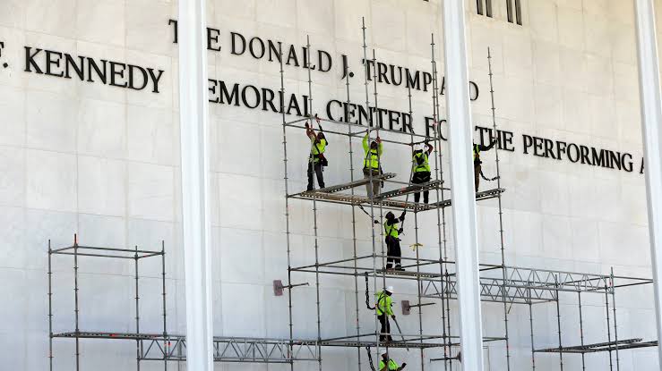 Trump's name poised to be removed from Kennedy Center after court denies  last-minute move to keep it | WSYR