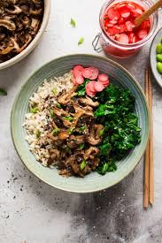 Miso Mushroom Bowl Lazy Cat Kitchen Healthy Recipes Lazy Cat Kitchen Healthy