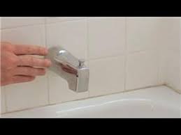 The diverter in a shower diverts water away from the faucet and up towards the head. Shower Repair How Do I Repair The Diverter In A Shower Youtube