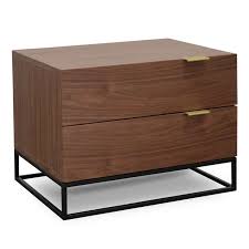 Talia Wooden Bedside Table Walnut Interior Secrets In 2020 Wooden Bedside Table Walnut Bedside Table Bedside Table