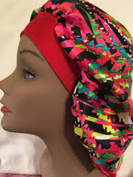 100% silk charmeuse satin bonnet, single lined,pink satin hair bonnet, silk night cap. Pin On Satin Bonnets