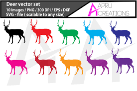 Download Deer Silhouette Graphic By Aparnastjp Creative Fabrica Yellowimages Mockups