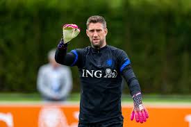Goalkeeper from @as_monaco , playing for the dutch team. Oud Maar Niet De Oudste De Rentree Van Maarten Stekelenburg In Oranje Euro2020 Ad Nl