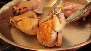 Dishes thanksgiving tablescapes thanksgiving fruit turkey pear food. Food Wishes Recipes Roast Quail With Cured Lemon Recipe Lemon Roasted Quail Youtube