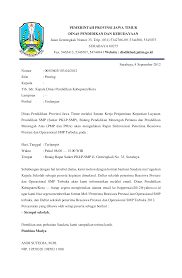 Surat dinas merupakan pertanggung jawaban dari perusahaan atau instansi pembuat kepada tertuju terkait perihal yang ada didalam surat contoh surat dinas undangan adalah seperti ini contoh surat dinas sekolah smp dibawah ini bisa dijadikan referensi untuk penulisan surat dinas. Contoh Surat Undangan Rapat Dinas Contoh Surat