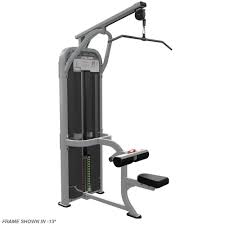 It features a seat and thigh pad to allow the user to lock in on the seat. Nautilus Impact Lat Pull Down Core Health And Fitness