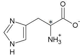 Structural Formula Of His Zwitterion The Asymmetric Carbon Is Marked Download Scientific Diagram