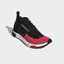 Black And Yellow Adidas Shoes Nmd Racer Primeknit Shoes Black 7 Mens Black Shoes Nmd Sneakers Adidas Nmd