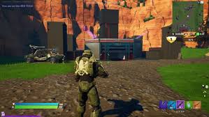 Into a slipspace portal, out from the zero point. Fortnite Capture The Flag In Halo S Blood Gulch Now Available