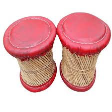 Woven leather stools on a wood frame. Ottoman New Design Solid Wood Low Leather Stool For Living Room Footstool Upholstered Stool Ottoman Buy Ottoman Stool Ottoman Rattan Bedroom Ottoman Bamboo Cane Small Stools And Ottomans Ottoman Large Cat