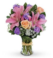 Pastel flowers are the most tender and delicate plants. Buy Online Sale Only Same Day Pastel Grace And Wonder Bouquet A Bella Mia Flowers Boston
