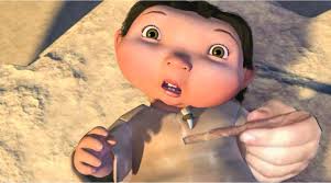 Baby from Ice Age passes you the boof, what do you do? 👍 = punch in the  face ❤️ = staunch all his bud 😡 = punch in the face AND staunch