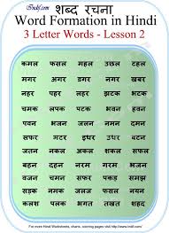 Learn To Read 3 Letter Hindi Words Lesson 2