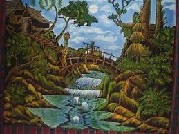 Mungkin anda pernah mendengar kata batik. Batik Lukis
