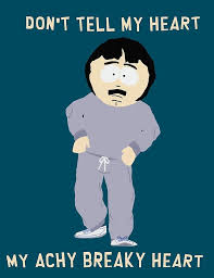 South Park Randy Marsh Achy Breaky Heart Greeting Card by cthulupie