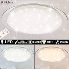 Elobra sternenhimmel lampe, wolken lampe 'sternenwolke': Led Decken Leuchte Sternen Himmel Effekt Lampe Fernbedienung Dimmer Tageslicht Globo 41310 30 Etc Shop