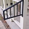 Century concrete step and handrail at residential home. 1