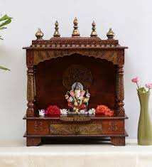 Buy Big Sheesham Wooden Temple For Janmasthmi At Best Price D Dass Store Pooja Mandir Wooden Temple For Home Temple Design For Home