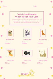puzzle it og at home area and perimeter fun new games perimeter worksheets