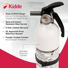 Get free shipping on qualified mounting bracket, kidde fire extinguishers or buy online pick up in store today in the electrical department. Kidde Auto Marine Ul Listed Fire Extinguisher 10 B C Rated Walmart Com Walmart Com