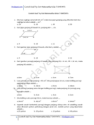 Maybe you would like to learn more about one of these? Contoh Soal Try Out Matematika Kelas 7 Smp Mts Pdf