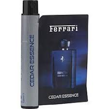 Ferrari 'essence musk' eau de parfum spray 3.4oz/100ml new in box. Ferrari Cedar Essence By Ferrari Eau De Parfum Spray Vial Nasebury