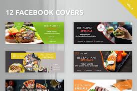 12 Facebook Covers Facebook Cover Photoshop Template Design Banner Ads Design