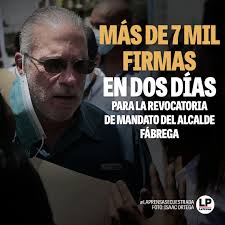 La meta es recolectar 198 mil 920 firmas en 120 días. Para tal finalidad,  el Tribunal Electoral (TE) habilitó 40 quioscos donde los ciudadanos  residentes en el distrito capitalino y que aparezcan