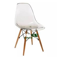 Eames stühle mit oder ohne armlehnen. Eames Chair Crystal Clear Acrylic Plastic Chairs Ikea Stylish Simplicity Dinette Designer Work Chair Chair Plastic Chair Womanchair Back Aliexpress