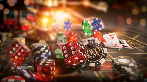 Casino and gambling background | Premium Photo