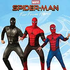 Far from home.after failing to defeat mysterio, peter called upon happy hogan to help him. Amazon Com Spider Man Far From Home Spider Man Kids Red Black Suit Costume Toys Games