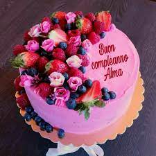Buon Compleanno Alma Buon Compleanno Compleanno Anniversari