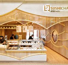 Span Design On Instagram Check Out Our Latest Job Sushi Chat The Charm Of The Mountain Cafe Interior Design Storefront Design Restaurant Design Inspiration