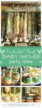 Enchanted Forest Baby Shower Enchanted Forest Birthday Party Catch My Party Enchanted Forest Baby Shower Forest Baby Shower Theme Forest Baby Showers