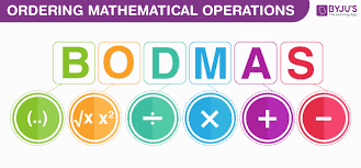 Bodmas Rule Definition Formula And Example Questions