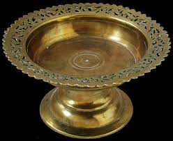 Peter clark under british imperialist rule. Malay Taza Platter Antiques Metalware Glass