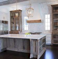 70 Stylish And Inspired Farmhouse Kitchen Island Ideas And Designs Homevialand Com Farmhouse Kitchen Island Reclaimed Wood Kitchen Wood Kitchen Island