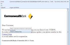 Commonwealth bank swift code is ctbaau2s. Phish Commonwealth Bank Logon Problem Visible Procrastinations