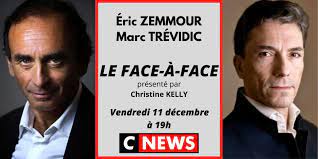 1h30mn résumé chaque mercredi, ils passent l'actualité politique en revue et débattent avec des invités qui viennent défendre leurs points de vue sans langue de bois. Face A L Info 11 Decembre 2020 Hd Eric Zemmour Vs Marc Trevidic Cnews Le Blog D Eric Zemmour