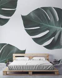 urban jungle is momenteel echt de trend wil je graag aan deze trend meedoen maar ben je niet zo n ster slaapkamer behang slaapkamerdesigns trendy slaapkamer