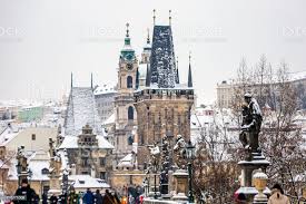 Praga Manana De Invierno Foto De Stock Y Mas Banco De Imagenes De Aire Libre Istock