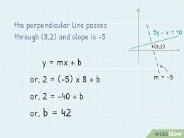 This video shows how to compute the. How To Find The Equation Of A Perpendicular Line 11 Steps