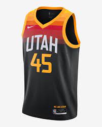 Utah jazz overcome their own woeful defense to fend off kings for 24th straight home victory. Utah Jazz City Edition Nike Nba Swingman Jersey Nike Ae