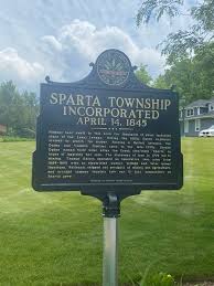 Sparta Township Incorporated Historical Marker
